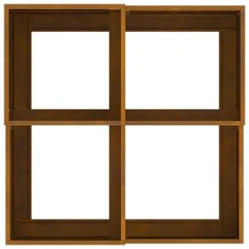 Comprar Macetero de jardín 100x100x48 cm Acero