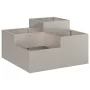 Macetero de jardín 100x100x48 cm Acero resistente a la intemperie by , Pots and planters - Ref: Foro24-865854, Price: 128,91 ...
