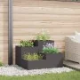 Jardinera 100x100x60 cm Acero Negro von , Töpfe und Pflanzgefäße - Ref: Foro24-865862, Preis: 155,74 €, Rabatt: -5%%