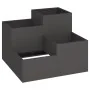 Jardinera 100x100x60 cm Acero Negro von , Töpfe und Pflanzgefäße - Ref: Foro24-865862, Preis: 155,74 €, Rabatt: -5%%