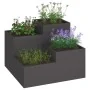 Jardinera 100x100x60 cm Acero Negro von , Töpfe und Pflanzgefäße - Ref: Foro24-865862, Preis: 155,74 €, Rabatt: -5%%