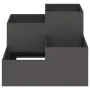 Jardinera 100x100x60 cm Acero Negro von , Töpfe und Pflanzgefäße - Ref: Foro24-865862, Preis: 155,74 €, Rabatt: -5%%