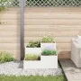 Macetero de jardín 100x100x60 cm Acero Blanco | Foro24.es | Tu tienda online para hogar, jardín y más Foro24.es