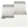 Macetero de jardín 100x100x60 cm Acero Blanco | Foro24.es | Tu tienda online para hogar, jardín y más Foro24.es