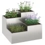 Jardinera 100x100x60 cm Acero inoxidable | Foro24.es | Tu tienda online para hogar, jardín y más Foro24.es