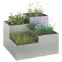 Plantador de Jardín 100x100x60 cm de Acero Galvanizado von , Töpfe und Pflanzgefäße - Ref: Foro24-865867, Preis: 134,83 €, Ra...