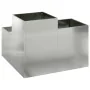 Plantador de Jardín 100x100x60 cm de Acero Galvanizado von , Töpfe und Pflanzgefäße - Ref: Foro24-865867, Preis: 134,83 €, Ra...