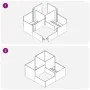 Plantador de Jardín 100x100x60 cm de Acero Galvanizado von , Töpfe und Pflanzgefäße - Ref: Foro24-865867, Preis: 134,83 €, Ra...
