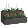 Macetero de Jardín - Acero Negro de 2 Niveles, 100x60x45 cm von , Töpfe und Pflanzgefäße - Ref: Foro24-865869, Preis: 99,09 €...