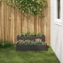 Macetero de Jardín - Acero Negro de 2 Niveles, 100x60x45 cm von , Töpfe und Pflanzgefäße - Ref: Foro24-865869, Preis: 99,09 €...
