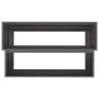 Macetero de Jardín - Acero Negro de 2 Niveles, 100x60x45 cm von , Töpfe und Pflanzgefäße - Ref: Foro24-865869, Preis: 99,09 €...
