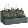 Macetero de Jardín de 2 Niveles 100x60x45 cm Antracita Plástico | Foro24.es | Tu tienda online para hogar, jardín y más Foro24.es