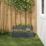 Macetero de Jardín de 2 Niveles 100x60x45 cm Antracita Plástico | Foro24.es | Tu tienda online para hogar, jardín y más Foro24.es