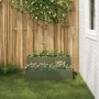 Macetero de jardín de 2 niveles 100x60x45 cm Verde oliva Acero | Foro24.es | Tu tienda online para hogar, jardín y más Foro24.es