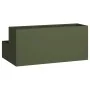 Macetero de jardín de 2 niveles 100x60x45 cm Verde oliva Acero | Foro24.es | Tu tienda online para hogar, jardín y más Foro24.es