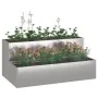 Macetero de Jardín de 2 Niveles 100x60x45 cm Acero Inoxidable | Foro24.es | Tu tienda online para hogar, jardín y más Foro24.es