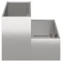 Macetero de Jardín de 2 Niveles 100x60x45 cm Acero Inoxidable | Foro24.es | Tu tienda online para hogar, jardín y más Foro24.es