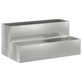Macetero de Jardín en 2 Niveles , 100x60x45 cm, Hecho de Acero Galvanizado von , Töpfe und Pflanzgefäße - Ref: Foro24-865874,...