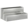 Macetero de Jardín en 2 Niveles , 100x60x45 cm, Hecho de Acero Galvanizado von , Töpfe und Pflanzgefäße - Ref: Foro24-865874,...