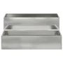 Macetero de Jardín en 2 Niveles , 100x60x45 cm, Hecho de Acero Galvanizado von , Töpfe und Pflanzgefäße - Ref: Foro24-865874,...