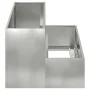 Macetero de Jardín en 2 Niveles , 100x60x45 cm, Hecho de Acero Galvanizado von , Töpfe und Pflanzgefäße - Ref: Foro24-865874,...