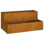 Macetero de 2 Niveles 100x60x45 cm Acero Envejecido von , Töpfe und Pflanzgefäße - Ref: Foro24-865875, Preis: 120,50 €, Rabat...