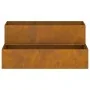 Macetero de 2 Niveles 100x60x45 cm Acero Envejecido von , Töpfe und Pflanzgefäße - Ref: Foro24-865875, Preis: 120,50 €, Rabat...