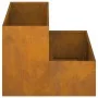 Macetero de 2 Niveles 100x60x45 cm Acero Envejecido von , Töpfe und Pflanzgefäße - Ref: Foro24-865875, Preis: 120,50 €, Rabat...