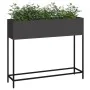 Huerto Elevado 100x26x82 cm Acero Negro von , Töpfe und Pflanzgefäße - Ref: Foro24-865876, Preis: 97,85 €, Rabatt: -5%%
