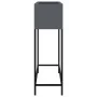 Jardinera Elevada 100x26x82 cm Acero Antracita by , Pots and planters - Ref: Foro24-865878, Price: 89,20 €, Discount: -5%%