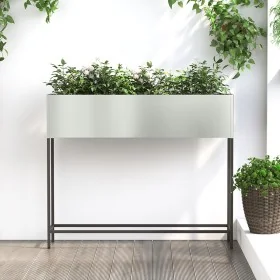 Jardinera Elevada 100x26x82 cm Acero Galvanizado