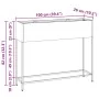 Jardinera Elevada 100x26x82 cm Acero Galvanizado von , Töpfe und Pflanzgefäße - Ref: Foro24-865881, Preis: 70,12 €, Rabatt: -5%%