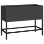 Jardinera Elevada 60x26x45 cm Acero Negro von , Töpfe und Pflanzgefäße - Ref: Foro24-865883, Preis: 53,02 €, Rabatt: -5%%