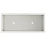 Jardinera Elevada 60x26x45 cm Acero Blanco von , Töpfe und Pflanzgefäße - Ref: Foro24-865884, Preis: 49,36 €, Rabatt: -5%%