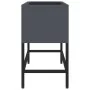 Jardinera Elevada 60x26x45 cm Acero Antracita by , Pots and planters - Ref: Foro24-865885, Price: 66,26 €, Discount: -5%%