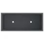 Jardinera Elevada 60x26x45 cm Acero Antracita by , Pots and planters - Ref: Foro24-865885, Price: 66,26 €, Discount: -5%%