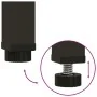 Jardinera Elevada 60x26x45 cm Acero Antracita by , Pots and planters - Ref: Foro24-865885, Price: 66,26 €, Discount: -5%%