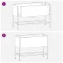 Jardinera Elevada 60x26x45 cm Acero Antracita by , Pots and planters - Ref: Foro24-865885, Price: 66,26 €, Discount: -5%%