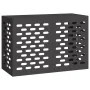 Funda para aire acondicionado negra 90x40x60 cm de acero by , Accessories for heating radiators - Ref: Foro24-865890, Price: ...