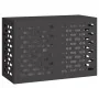 Funda para aire acondicionado negra 90x40x60 cm de acero by , Accessories for heating radiators - Ref: Foro24-865890, Price: ...