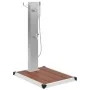 Garden shower with WPC stainless steel plate by vidaXL, Pool and spa accessories - Ref: Foro24-3051291, Price: 213,70 €, Disc...