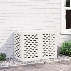 Cubierta de Aire Acondicionado - Blanca, 100x50x70 cm, Hecho de Acero by , Accessories for heating radiators - Ref: Foro24-86...
