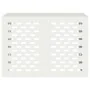 Cubierta de Aire Acondicionado - Blanca, 100x50x70 cm, Hecho de Acero by , Accessories for heating radiators - Ref: Foro24-86...