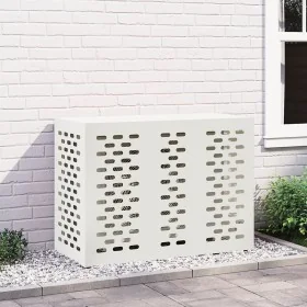 Cubierta de Aire Acondicionado Blanca 110x50x80 cm Acero by , Accessories for heating radiators - Ref: Foro24-865905, Price: ...