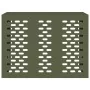 Cubierta de Aire Acondicionado Verde Oliva 110x50x80 cm Acero von , Zubehör für Heizkörper - Ref: Foro24-865907, Preis: 133,9...