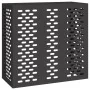 Cubierta para Aire Acondicionado - Negra, 110 x 50 x 105 cm de , Accesorios para radiadores de calefacción - Ref: Foro24-8659...
