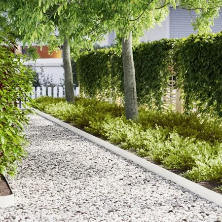 Bordes de Césped 50 pcs Blanco 100x0.5x15 cm Acero | Foro24.es | Tu tienda online para hogar, jardín y más Foro24.es