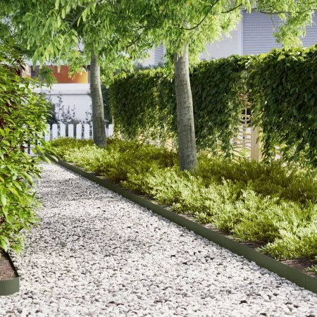 Bordes de Césped 30 pcs Verde Oliva 100x0,5x15 cm Plástico | Foro24.es | Tu tienda online para hogar, jardín y más Foro24.es