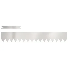 Bordes de césped 30 pcs 100x0.5x15 cm Acero