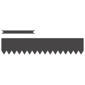Bordes de Césped 20 pcs Negro 100x0.5x20 cm Hierro by , Garden edging and edging - Ref: Foro24-865947, Price: 106,35 €, Disco...